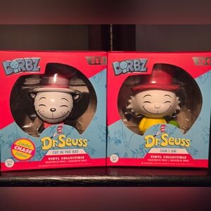 Dr. Seuss Funko Dorbz Cat in the Hat and Sam I Am Bundle